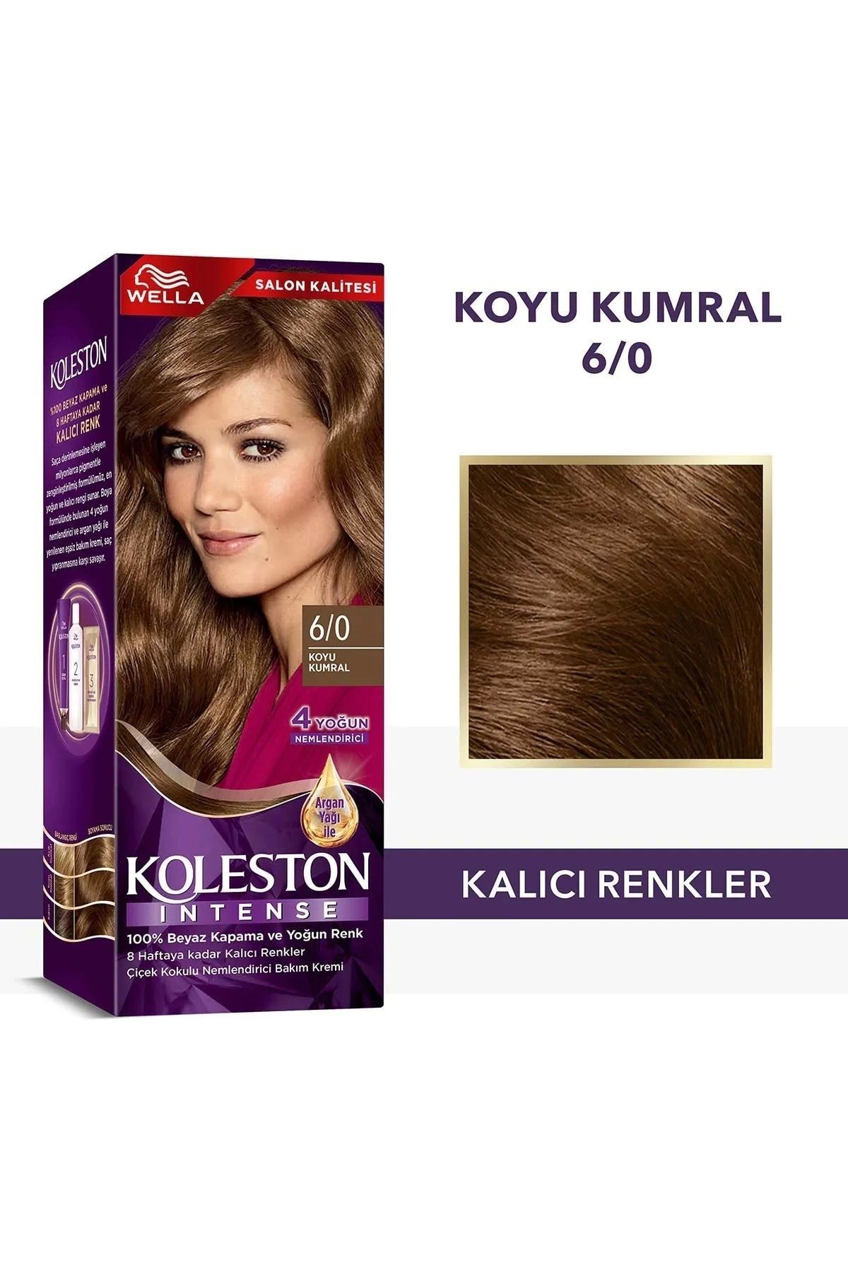 Wella Koleston Intense Saç Boyası 6/0 Koyu Kumral