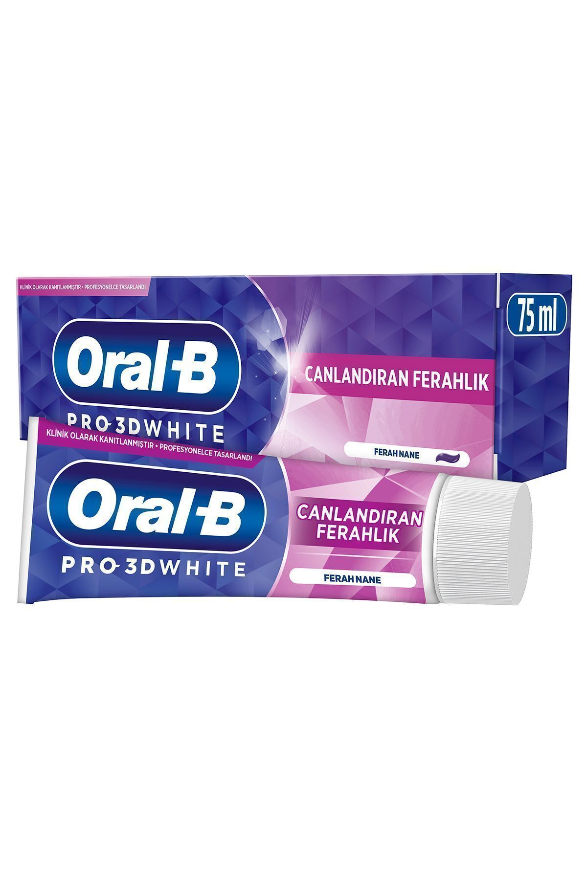 Oral-B Diş Macunu Pro 3D White Vitalizing Fresh 75 ml