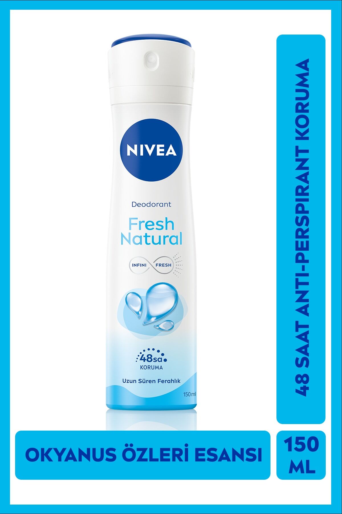 Nivea Fresh Natural Hızlı Koruma Deodorant 150 ml