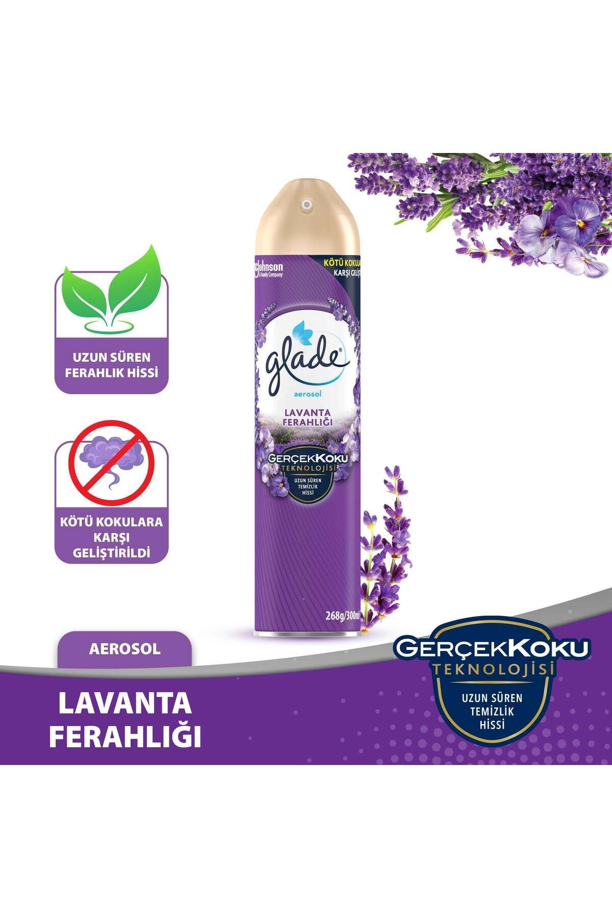 Glade Oda Kokusu 300 ml Lavanta Ferahlığı