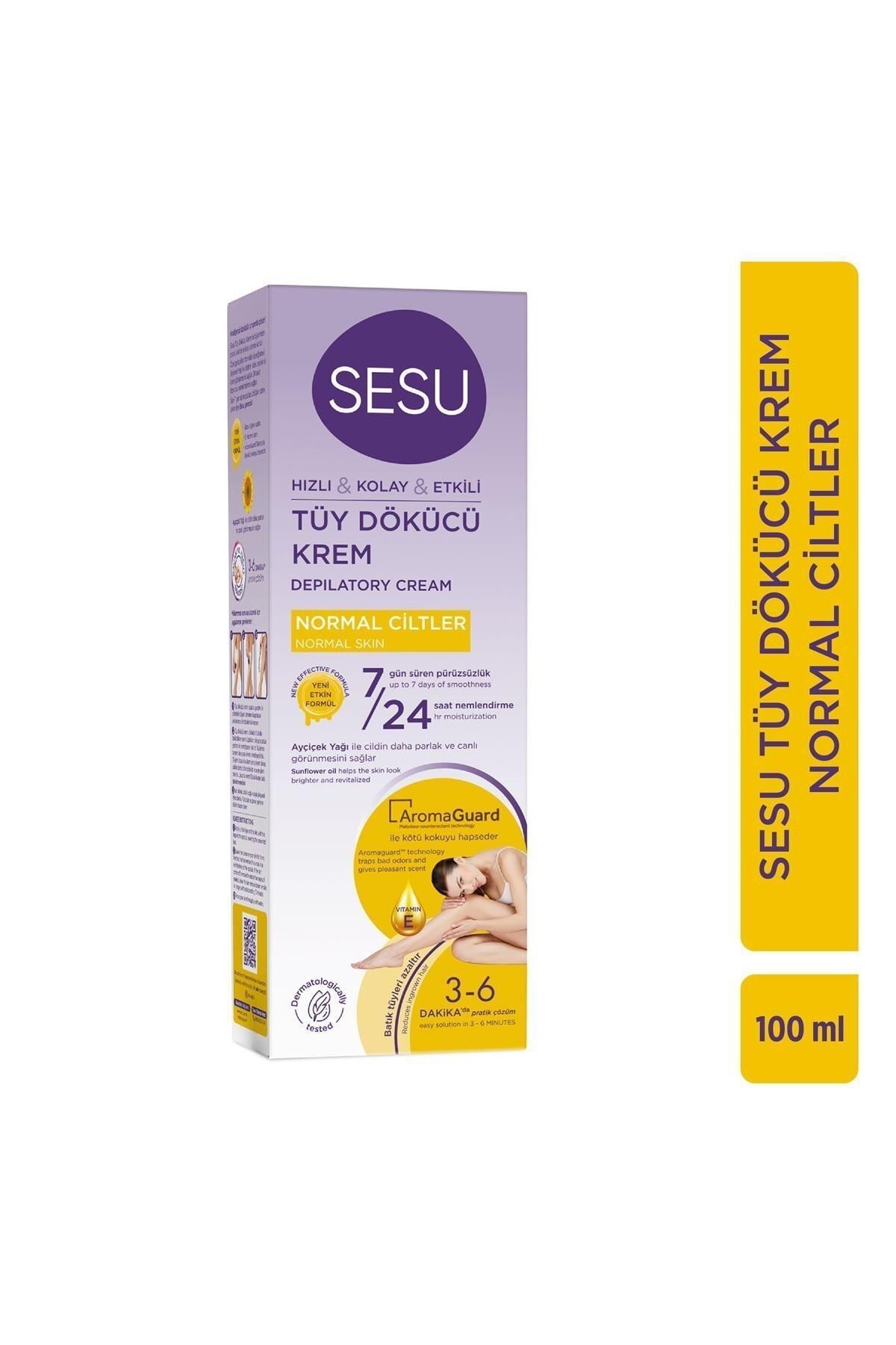 Sesu Tüy Dökücü Krem 100ml Normal