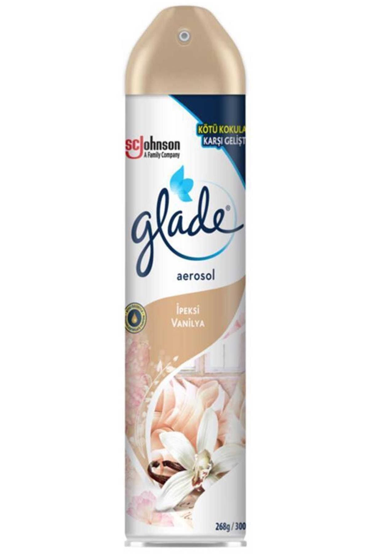 Glade Sprey Aerosol İpeksi Vanilya 300 ml