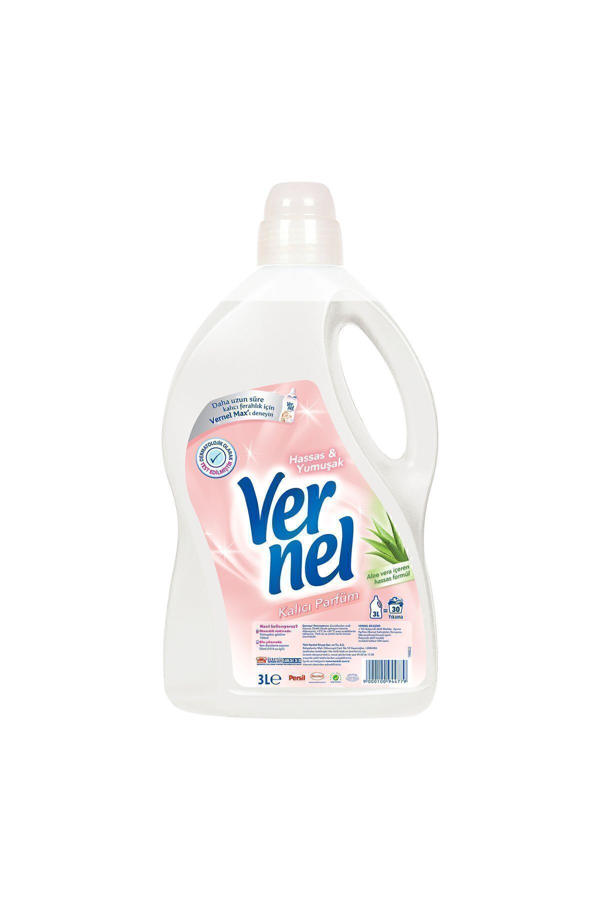 Vernel Relax 3000 ml Aroma Therapy Hassas & Yumuşak Yumuşatıcı