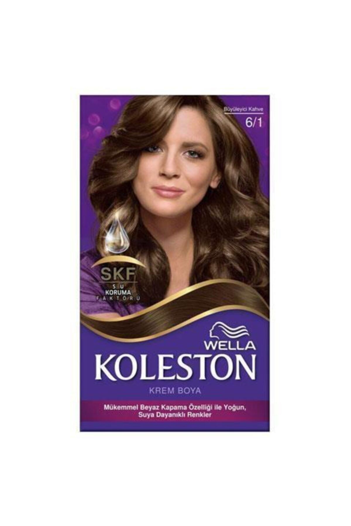 Wella Koleston Kit Saç Boyası 6/1 Büyüleyici Kahve