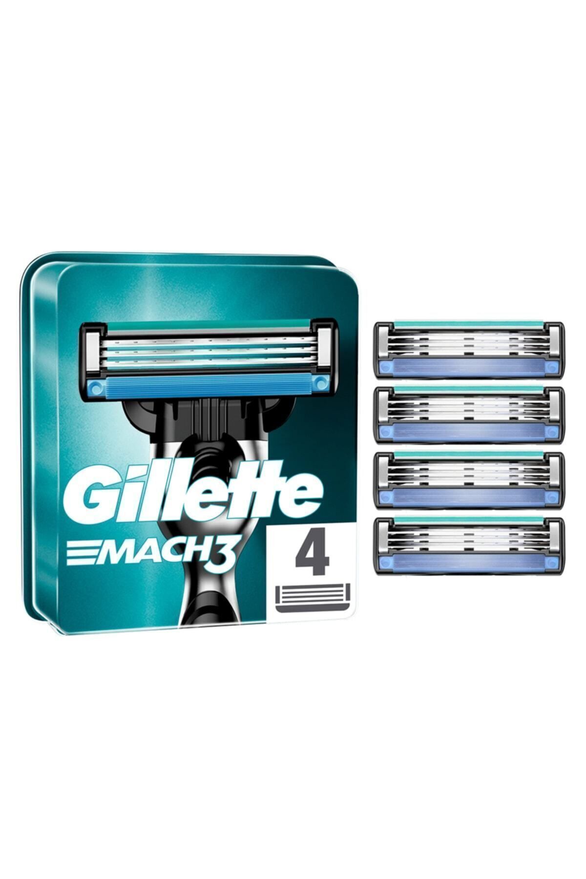 Gillette Yedek Başlık Mach3 TFF 4'lü