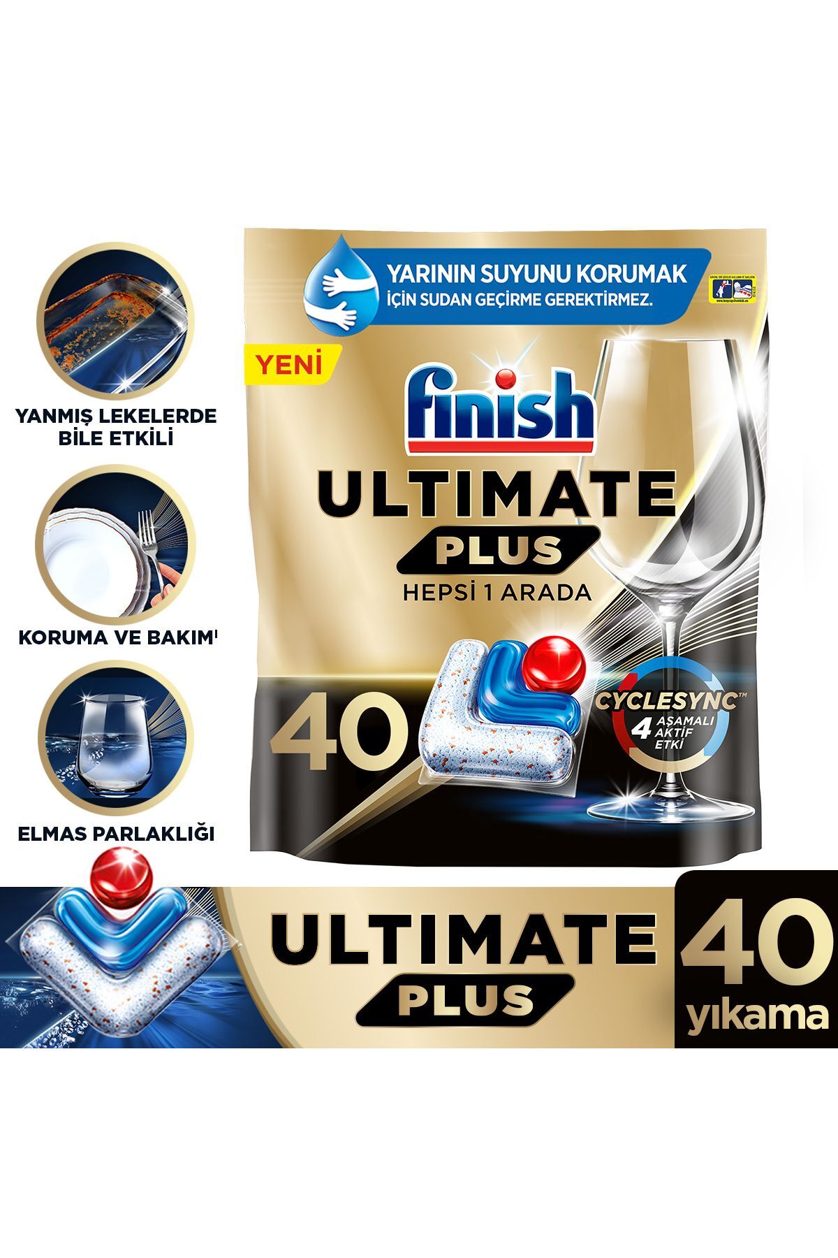 Finish Powerball Ultimate Plus 40 Lı