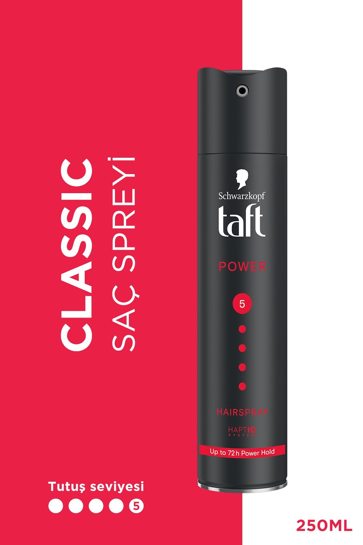 Taft Power Caffein Saç Spreyi No:5 250 Ml