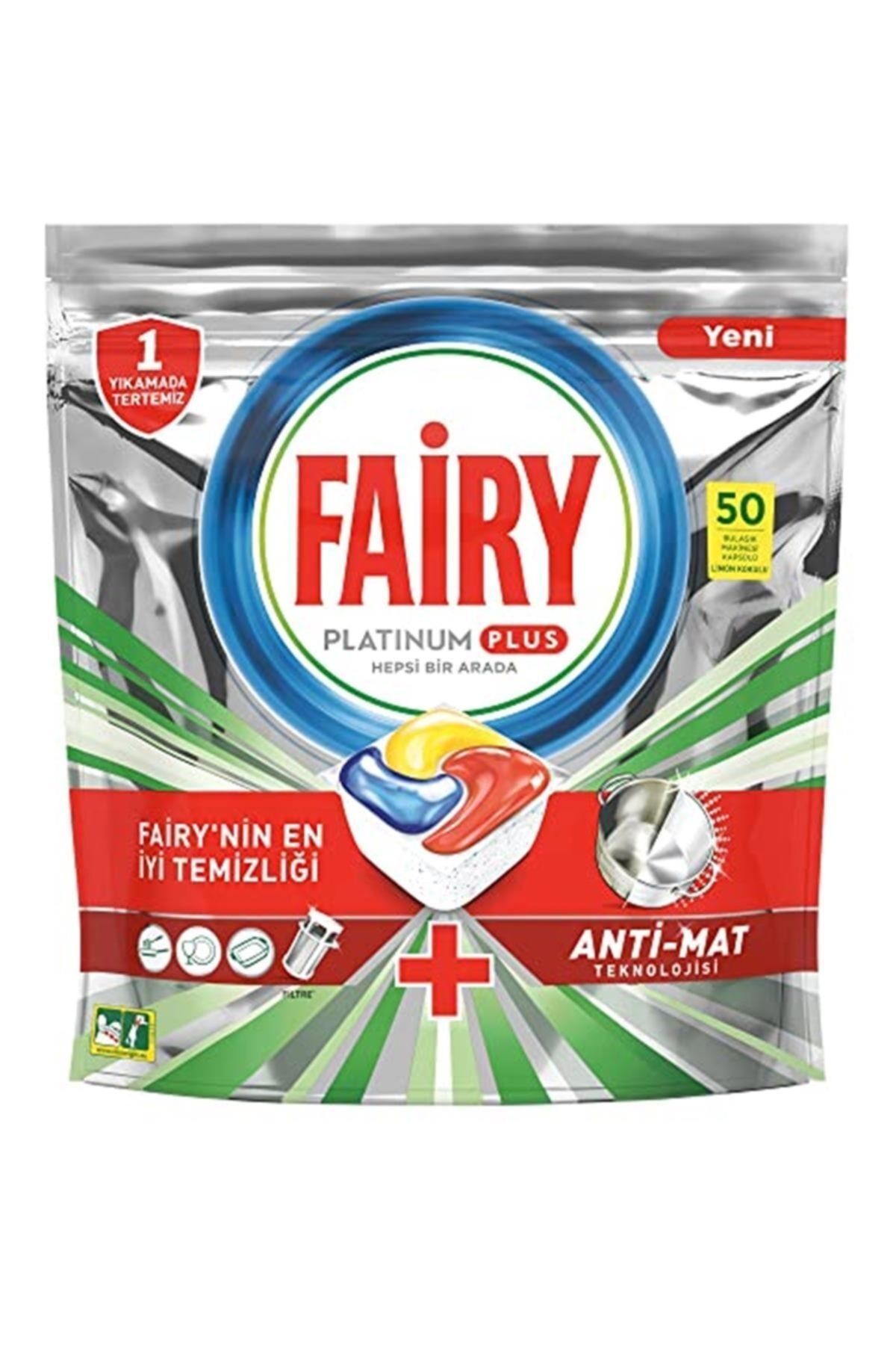 Fairy Platinum 50'li Limon Kokulu
