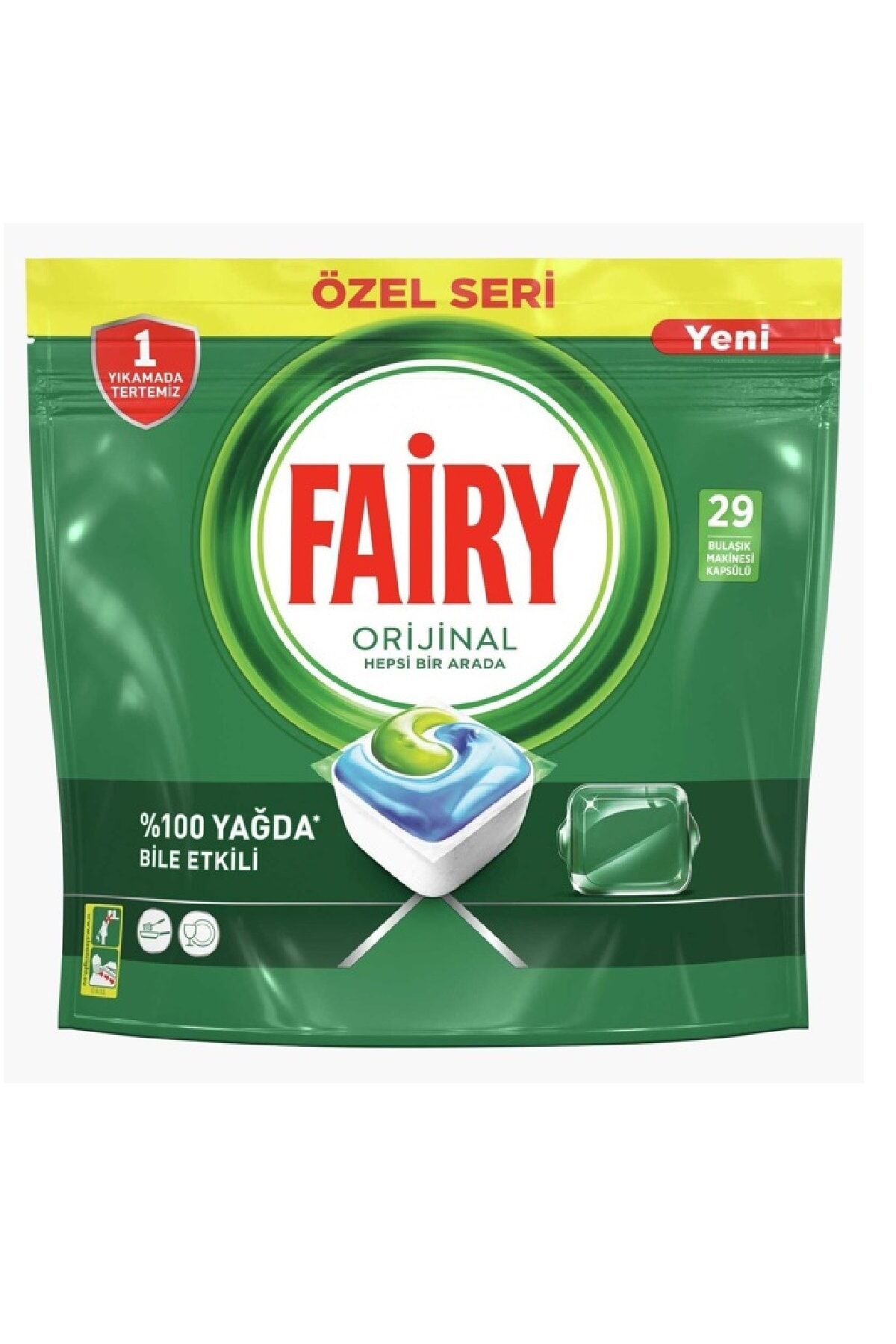 Fairy Orijinal Green Hepsi Bir Arada Tablet 29'lu