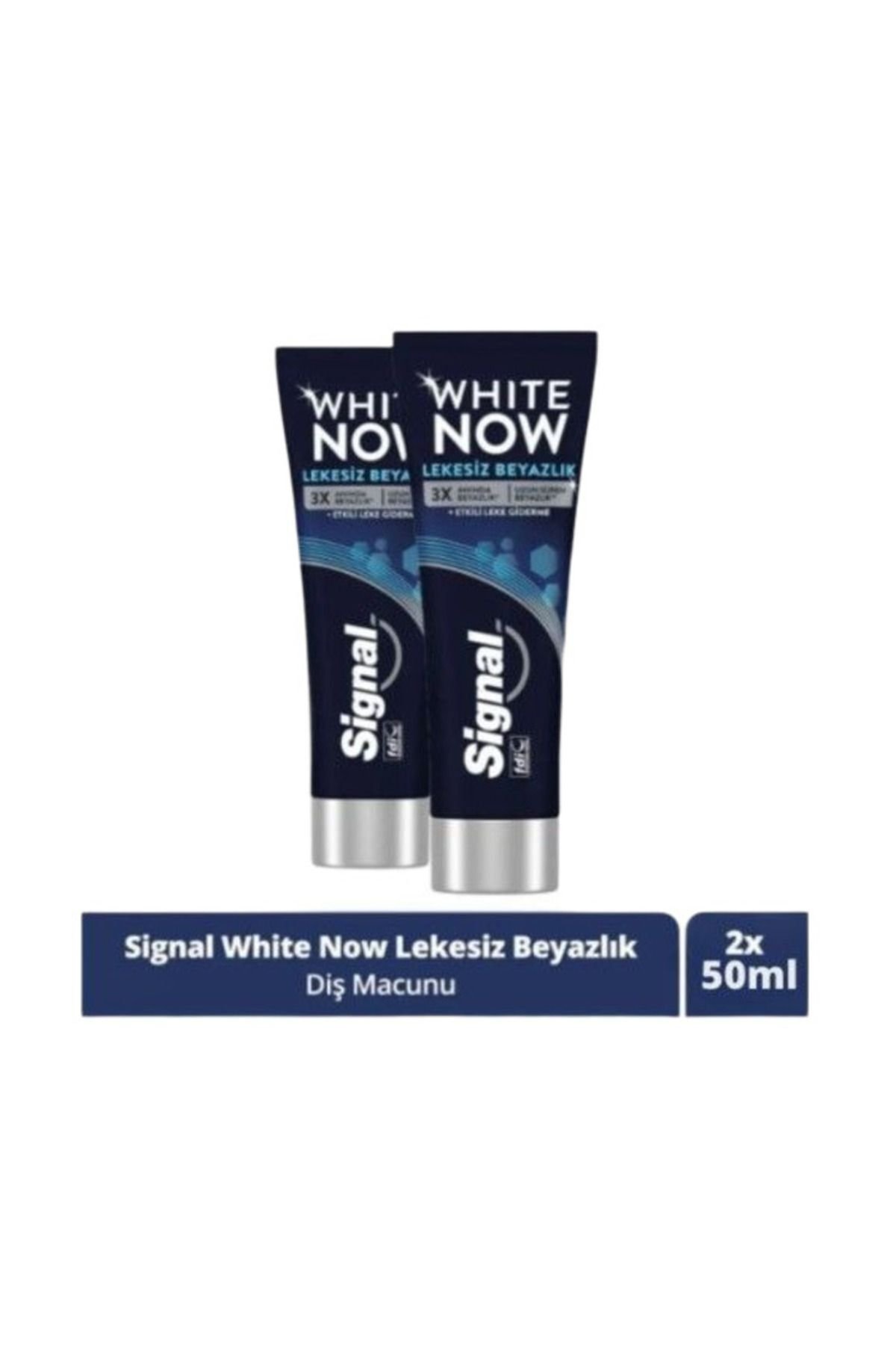 Signal White Now Lekesiz Beyazlık Diş Macunu 50 + 50 ml