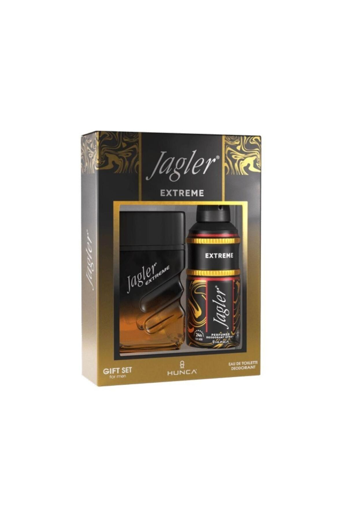 Jagler Kofre Erkek Parfüm 90 ml + Deodorant 150 ml Extreme