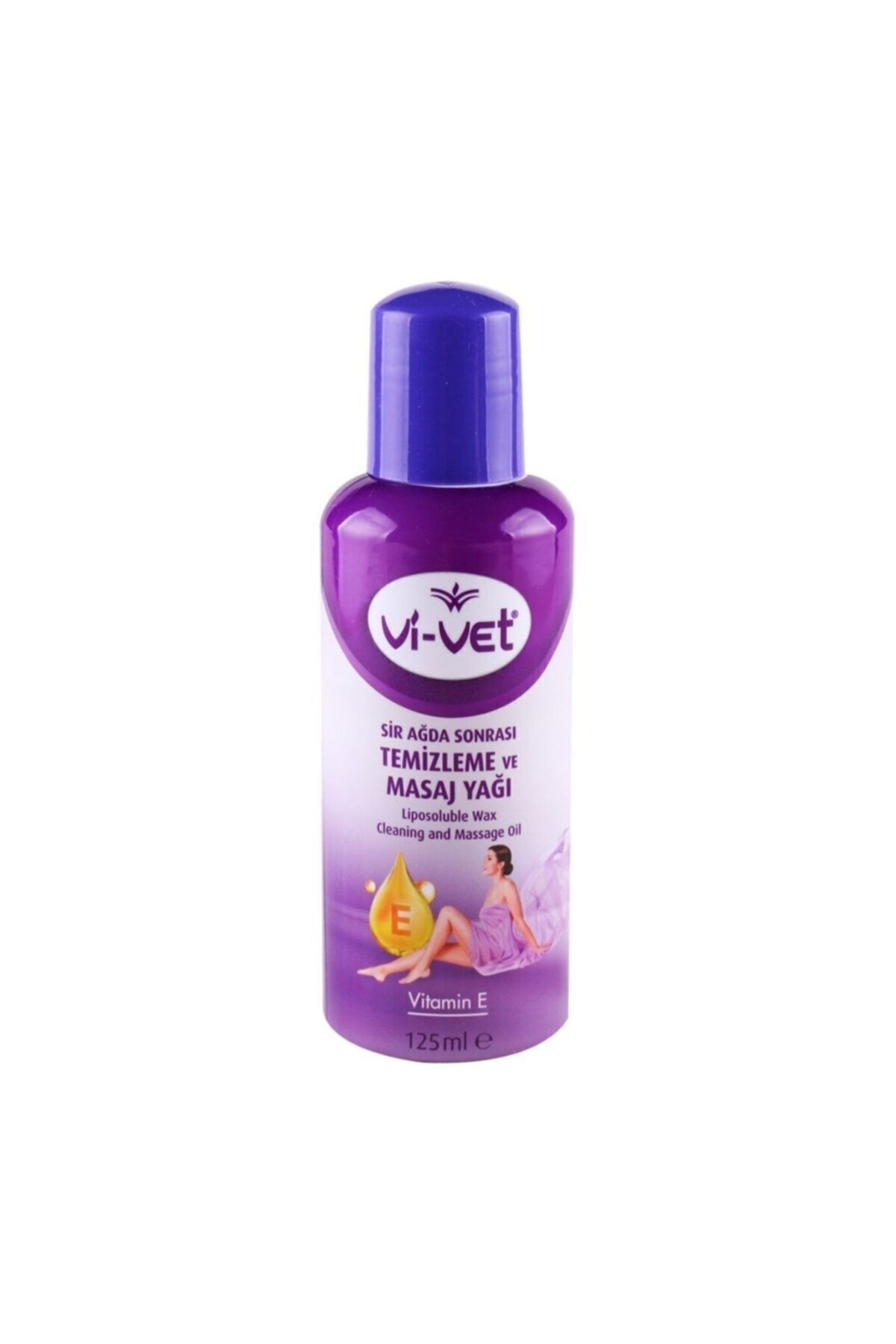Vi-Vet Ağda Sonrası Temizleme ve Masaj Yağı 125ml E Vitamini