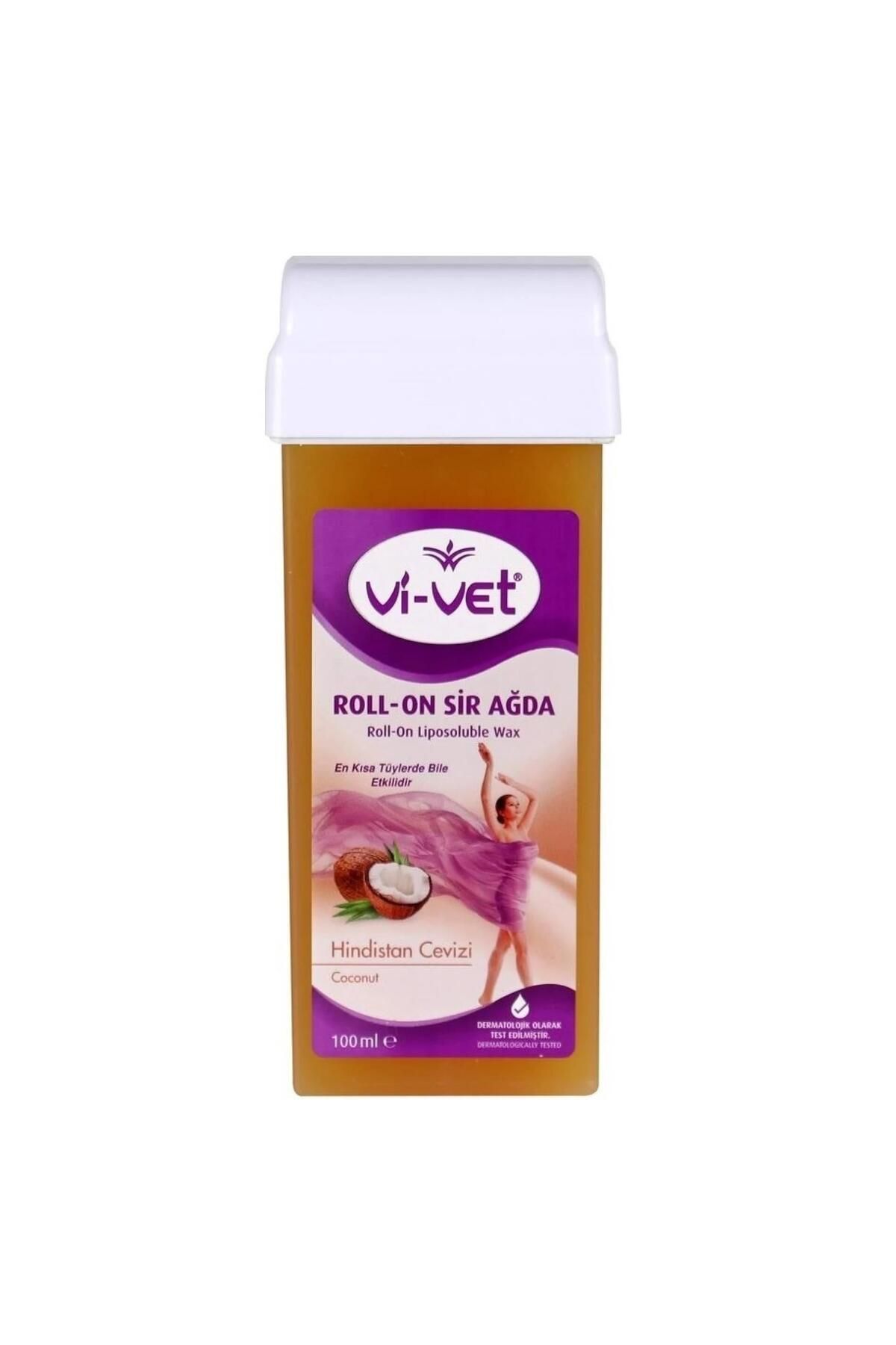 Vi-Vet Roll-On Sir Ağda 100 ml Hindistan Cevizi
