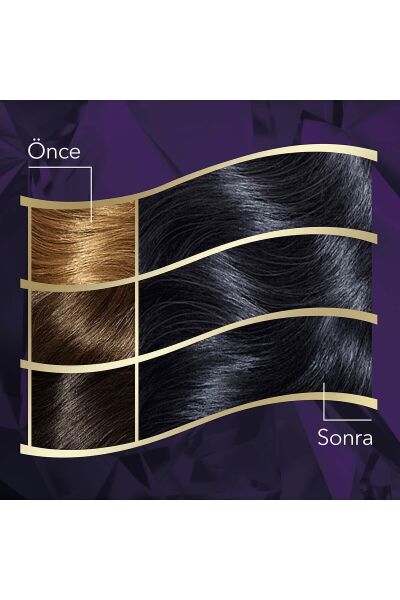 Wella Koleston Intense Saç Boyası 1/0 Mavi Siyah