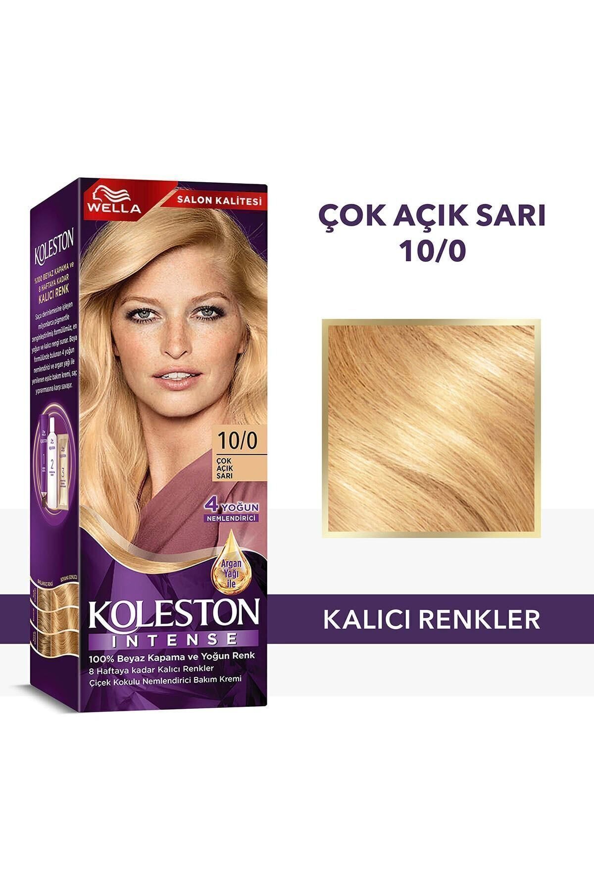 Wella Koleston Intense Saç Boyası 10/0 Çok Açık Sarı
