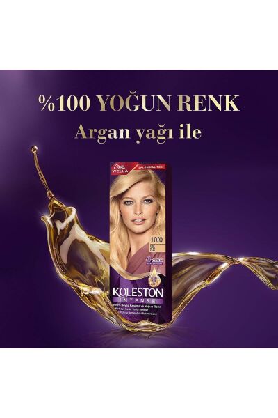 Wella Koleston Intense Saç Boyası 10/0 Çok Açık Sarı