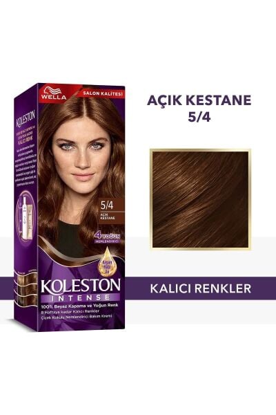Wella Koleston Intense Saç Boyası 5/4 Açık Kestane