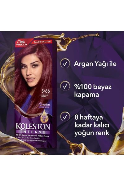 Wella Koleston Intense Saç Boyası 5/66 Patlican Moru