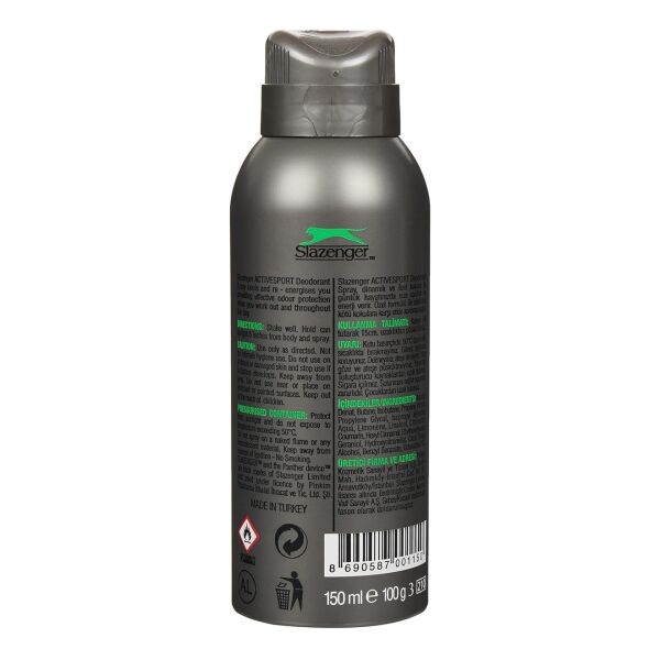 Slazenger Active Sport Erkek Deodorant Yeşil 150 ml