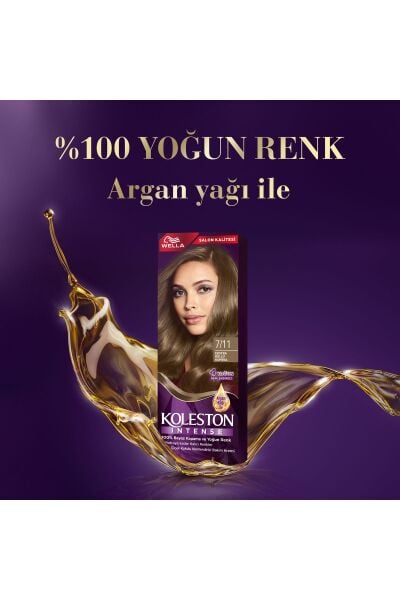Wella Koleston Intense Saç Boyası 7/11 Ekstra Küllü Kumral