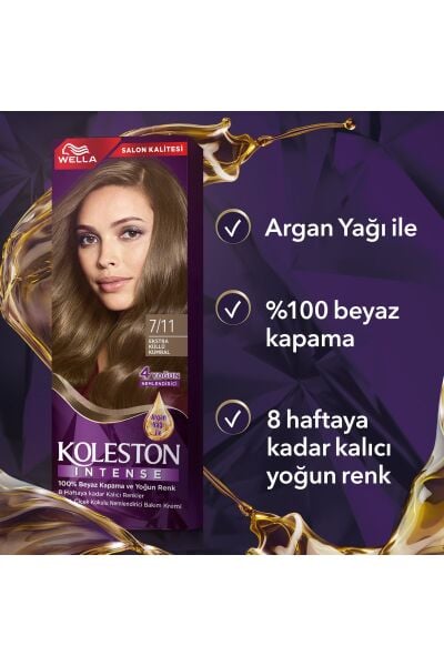 Wella Koleston Intense Saç Boyası 7/11 Ekstra Küllü Kumral