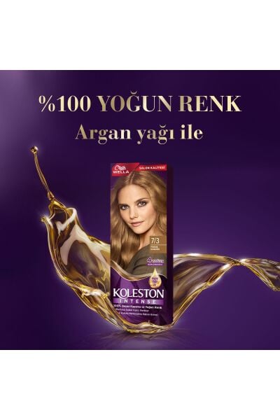 Wella Koleston Intense Saç Boyası 7/3 Fındık Kabuğu
