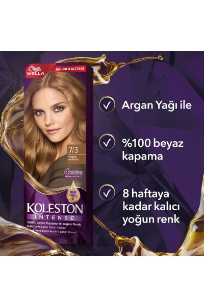 Wella Koleston Intense Saç Boyası 7/3 Fındık Kabuğu
