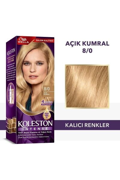 Wella Koleston Intense Saç Boyası 8/0 Açık Kumral