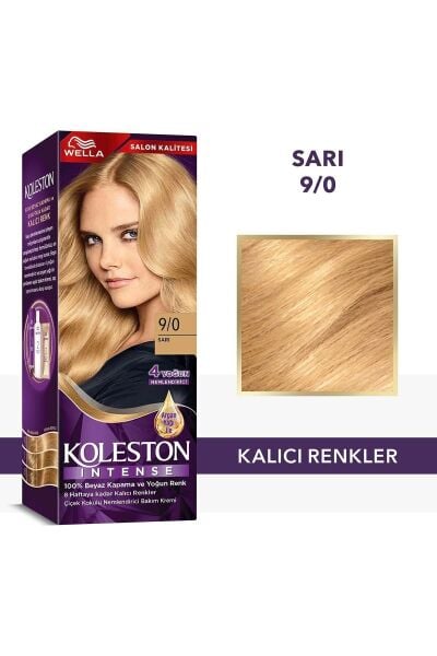 Wella Koleston Intense Saç Boyası 9/0 Sarı