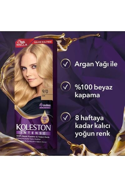 Wella Koleston Intense Saç Boyası 9/0 Sarı