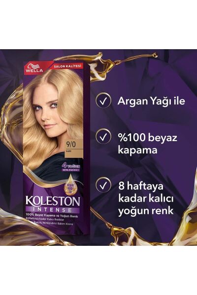 Wella Koleston Intense Saç Boyası 9/0 Sarı