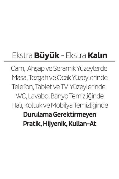 Sleepy Easy Clean Kiraz Çiçeği Yüzey Temizlik Havlusu 100 Yaprak