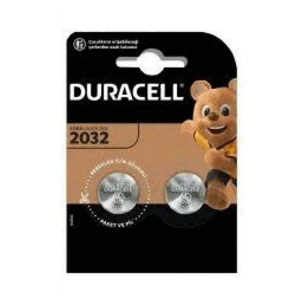 Duracell Düğme Pil 2’li 2032