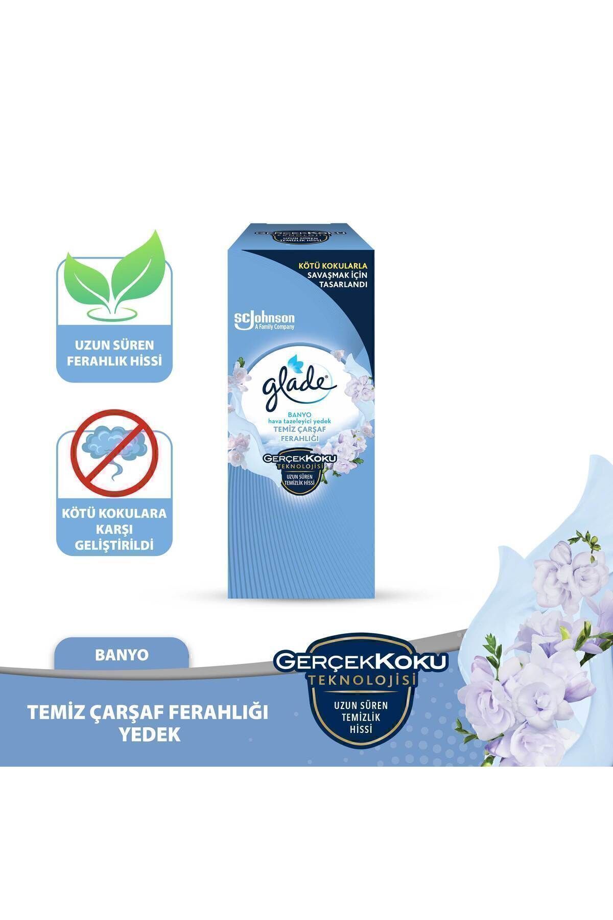 Glade Banyo 10 ML Yedek Temiz Çarşaf Ferahlığı
