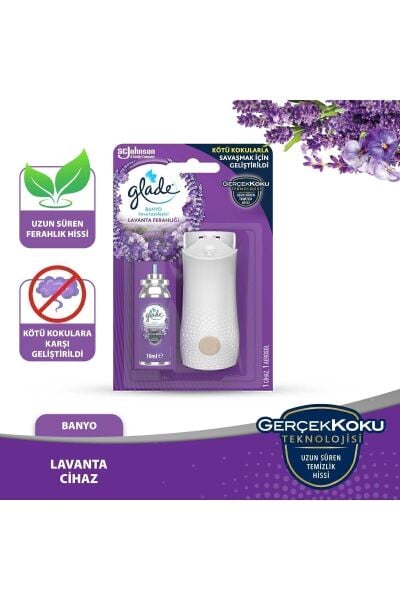 Glade Banyo 10 Ml Lavanta Ferağlığı + Makina