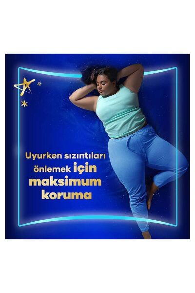 Orkid Hijyenik Ped Ultra Extra Max Dörtlü Gece 14'lü