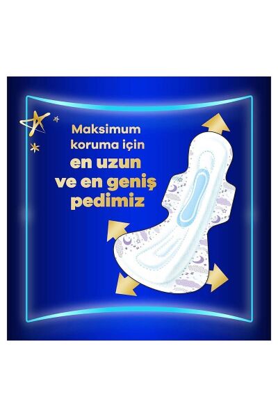 Orkid Hijyenik Ped Ultra Extra Max Dörtlü Gece 14'lü