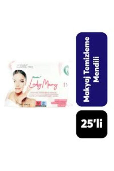 Lady Mary Makyaj Temizleme Mendili 25'li