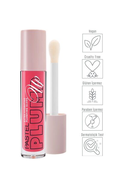 Pastel Plump Up 204 Extra Hydrating Plumping Gloss Dolgunlaştıran Dudak Parlatıcısı
