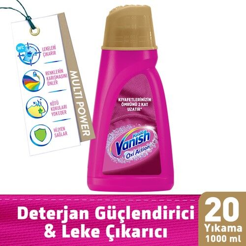 Vanish Kosla Oxi Gold Leke Çıkarıcı Pembe 1 L