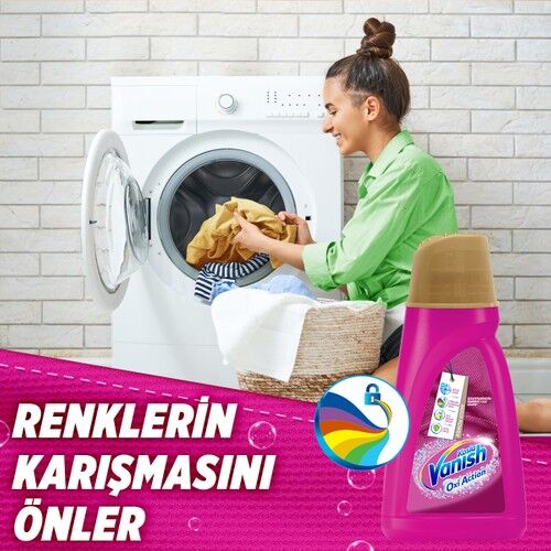 Vanish Kosla Oxi Gold Leke Çıkarıcı Pembe 1 L