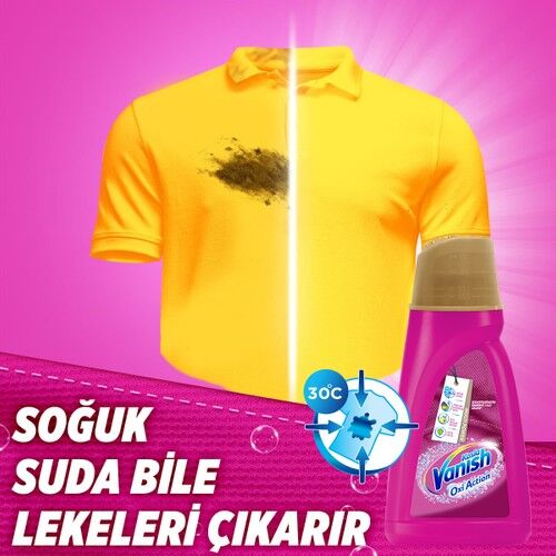 Vanish Kosla Oxi Gold Leke Çıkarıcı Pembe 1 L
