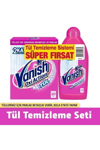 Vanish Kosla Tül Toz 450 Gr+ Parlatıcı 450 Ml