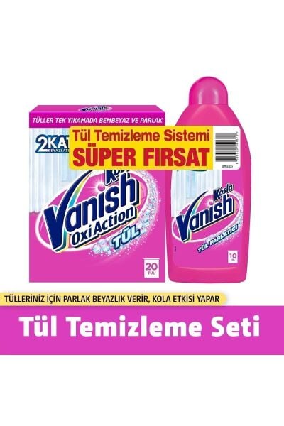 Vanish Kosla Tül Toz 450 Gr+ Parlatıcı 450 Ml