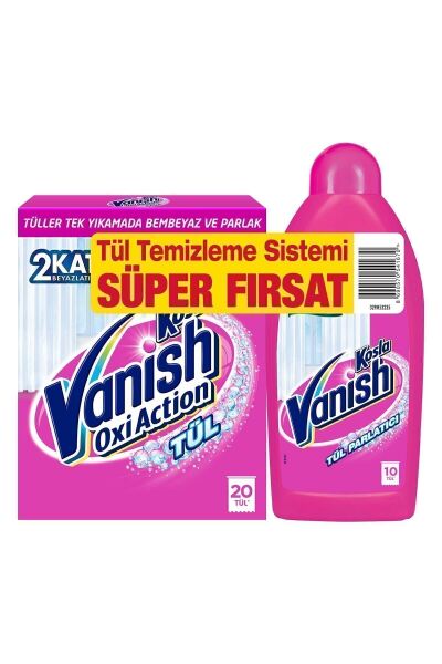 Vanish Kosla Tül Toz 450 Gr+ Parlatıcı 450 Ml