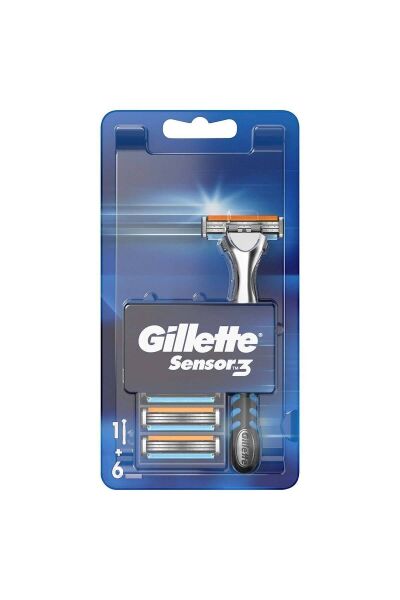 Gillette Sensor3 Makine + 6 Yedek