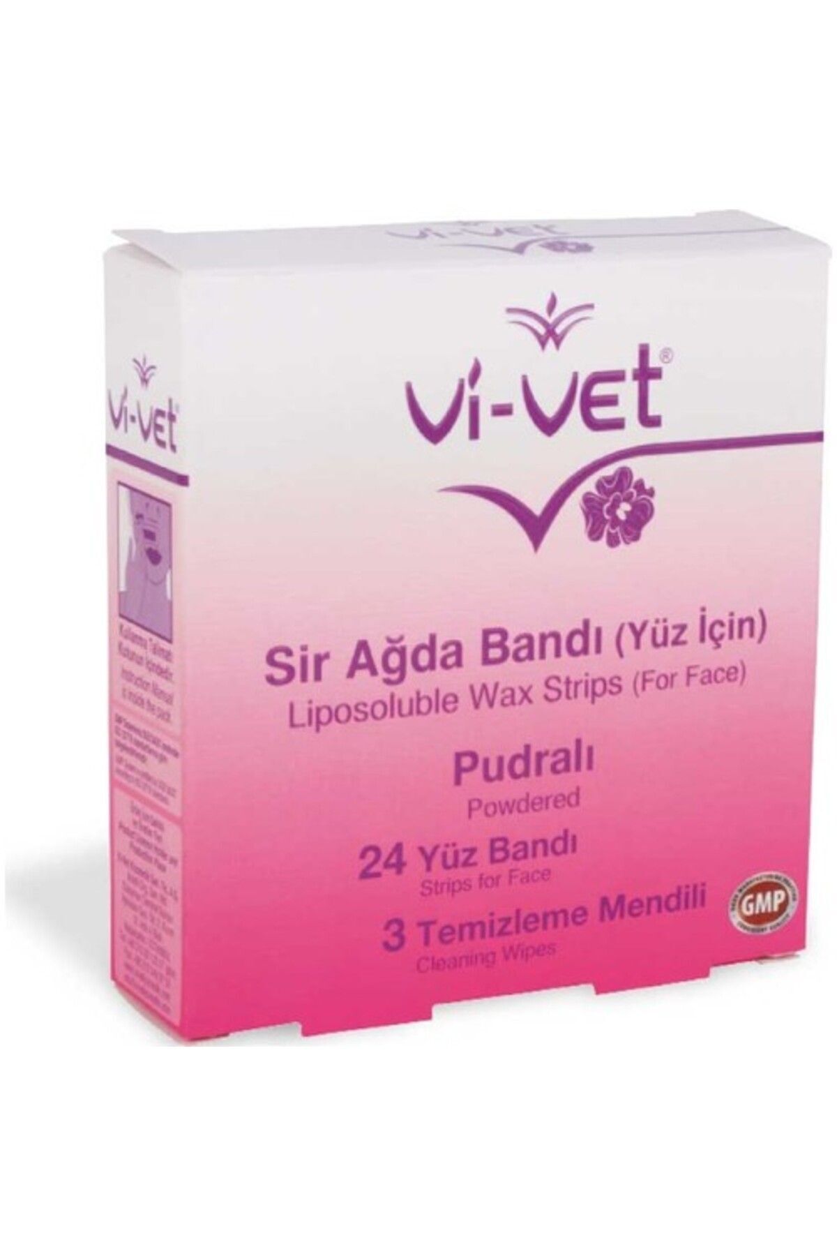 Vi-Vet Yüz Sir Ağda Bandı Pudralı