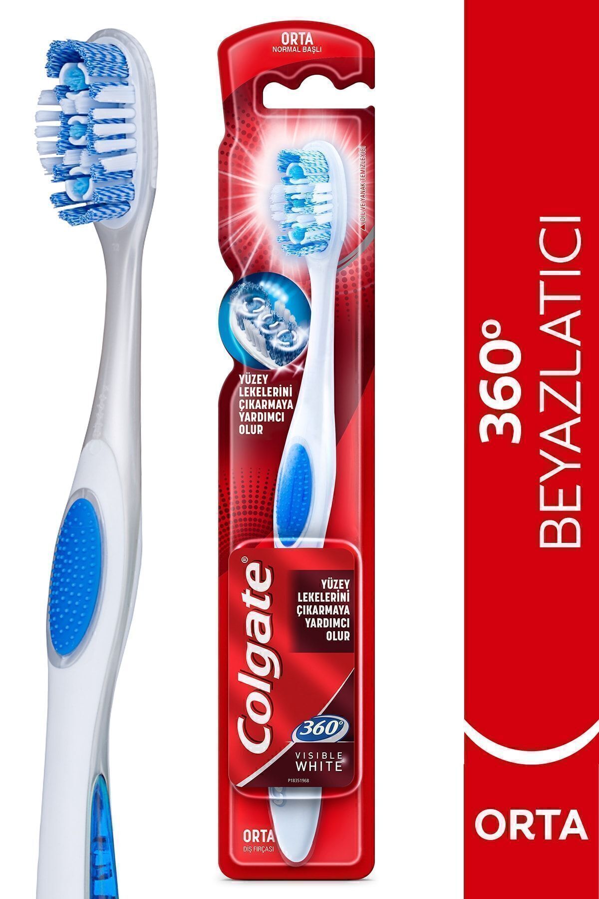 Colgate Diş Fırçası 360 Visible White