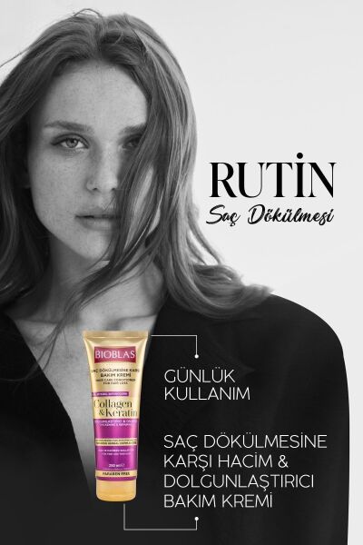 Bioblas Saç Kremi Kolajen & Keratin 250 ml