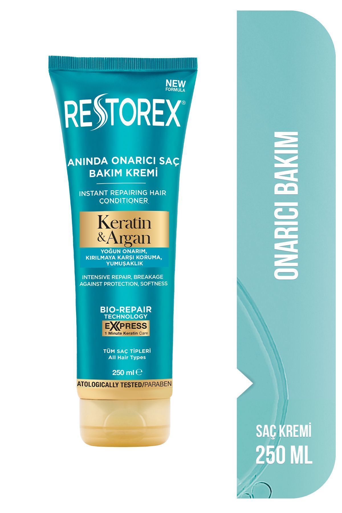 Restorex Keratin ve Argan Saç Bakım Kremi 250 ml